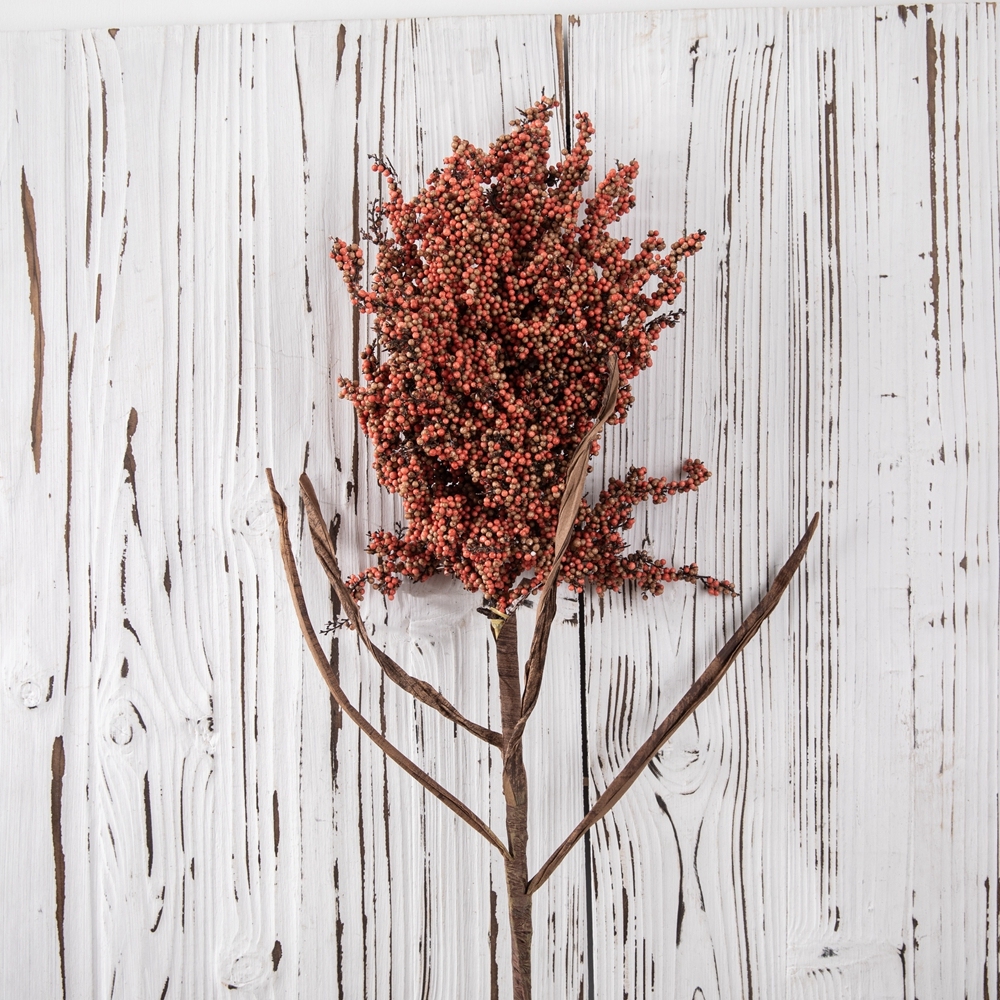 MW89001 Artificial Flower Berry Artificial Grain Branch New Design Festive Decorations