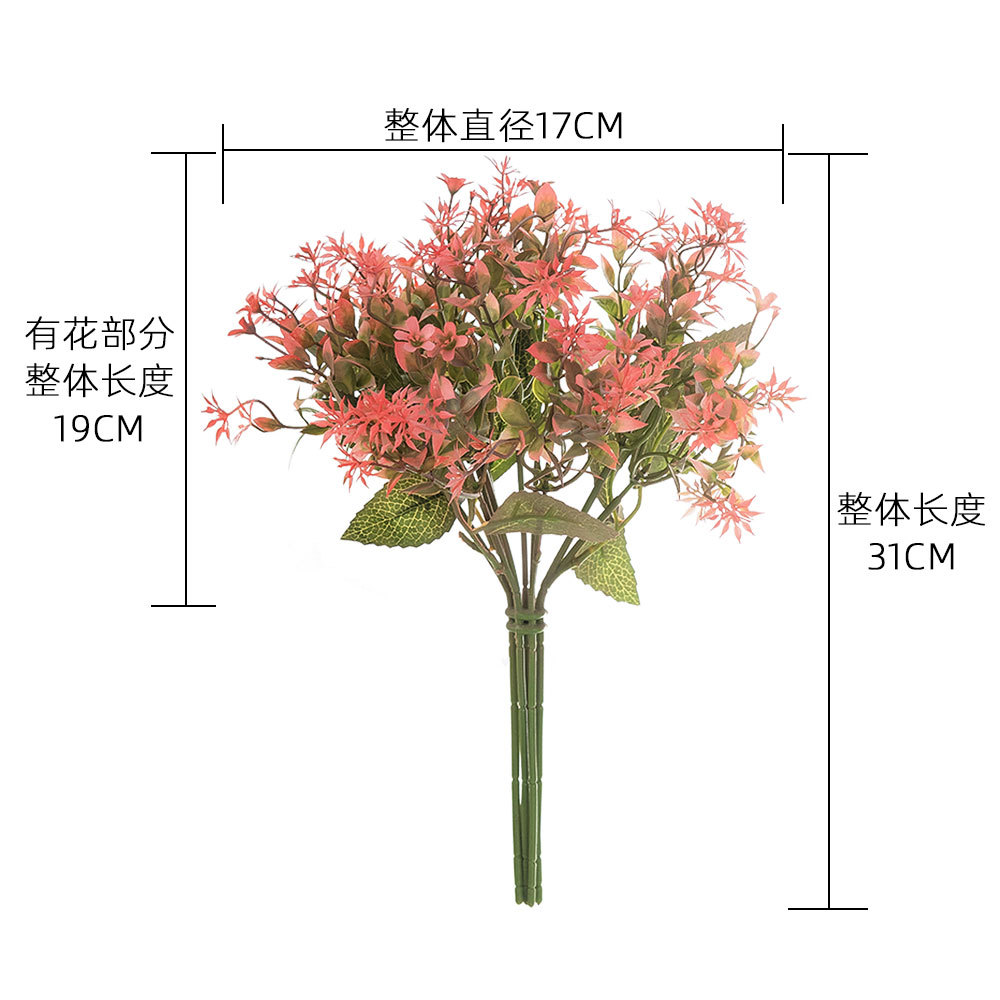 MW81107 Artificial Flower Artificial Flower Bouquet New Design Decorative Flower