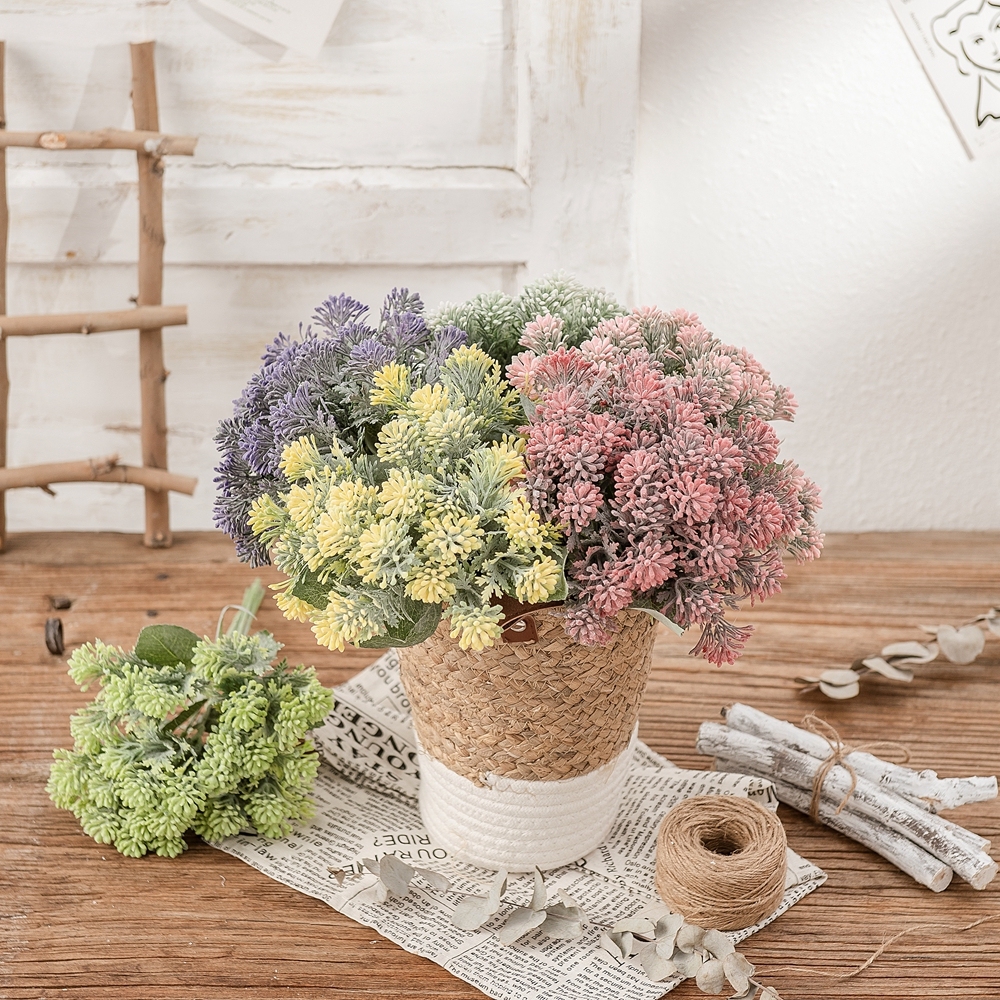 MW81106 Artificial Flower Bouquet Wholesale Decorative Flowers and Plants Party Decoration