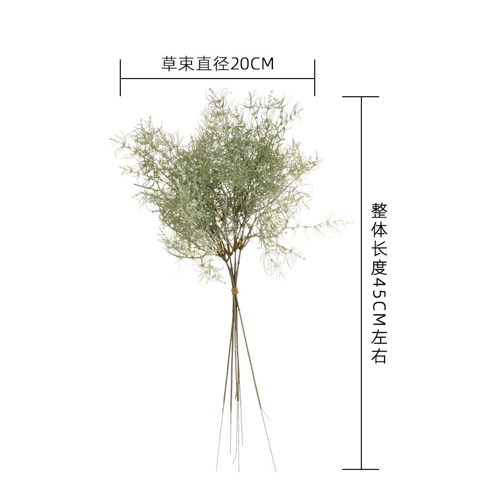 DY1-PJ-5376 Artificial Flower Plant Bouquet Rosemary Vanilla Hot Selling Garden Wedding Decoration
