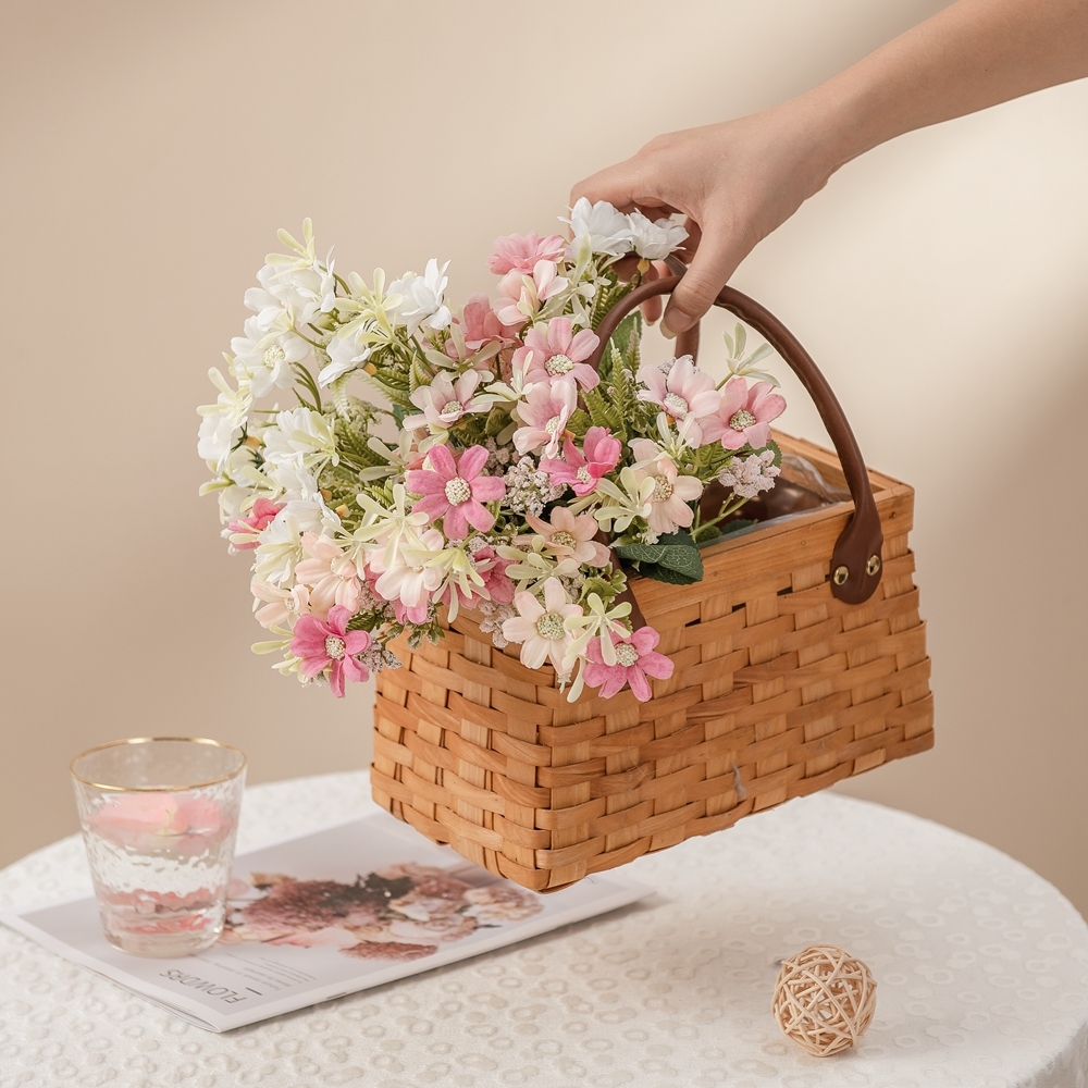 MW81001 Artificial Flower Bouquet Wild Chrysanthemum High Quality Festive Decorations