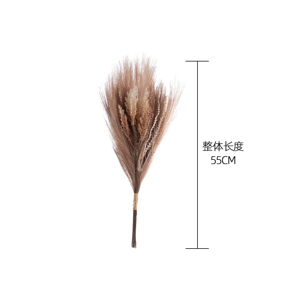 MW85101 Artificial Pampas Grass Astilbe Bundle Hot Selling Wedding Decoration Decorative Flowers and Plants