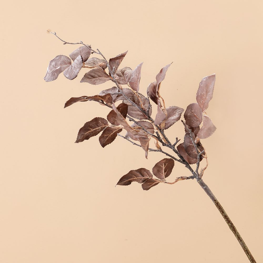 MW82116 Artificial Flower Plant Rose Leaf Artificial Silk Realistic For Wedding Decoration