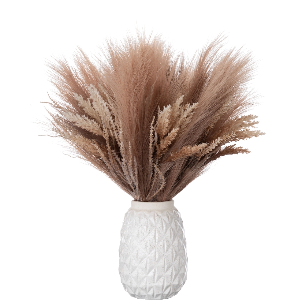 MW85101 Artificial Pampas Grass Astilbe Bundle Hot Selling Wedding Decoration Decorative Flowers and Plants