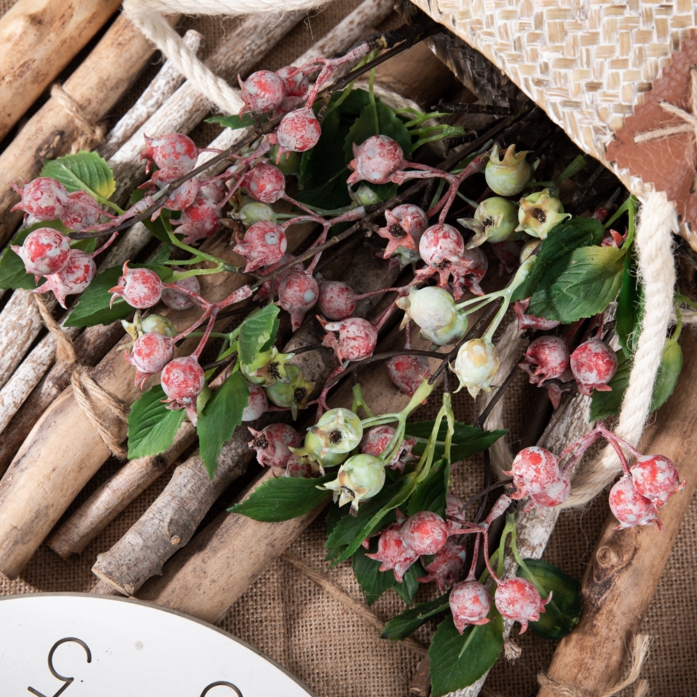 MW25584 Artificial Flower Berry Hot Selling Christmas Picks Festive Decorations