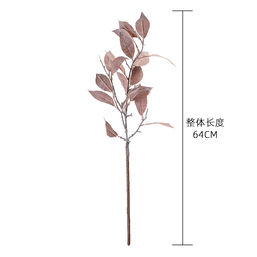 MW82115 Artificial Flower Plant Tea Leaves Hot Selling Christmas Picks Festive Decorations