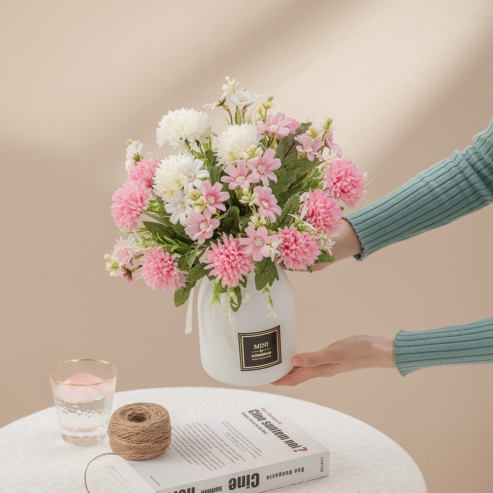 MW81003 Artificial Flower Bouquet Cusp Chrysanthemum Popular Decorative Flowers and Plants