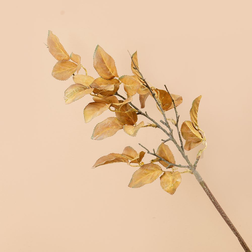 MW82116 Artificial Flower Plant Rose Leaf Artificial Silk Realistic For Wedding Decoration