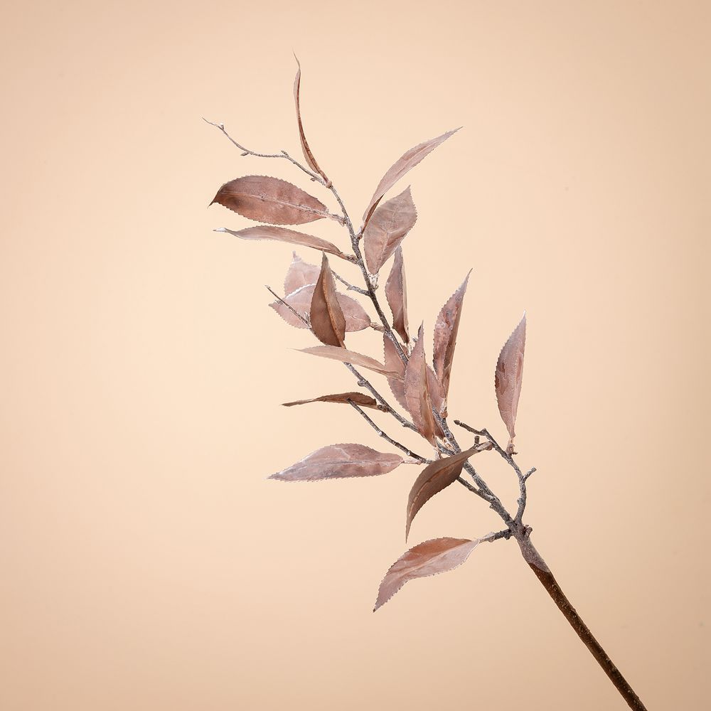 MW82115 Artificial Flower Plant Tea Leaves Hot Selling Christmas Picks Festive Decorations