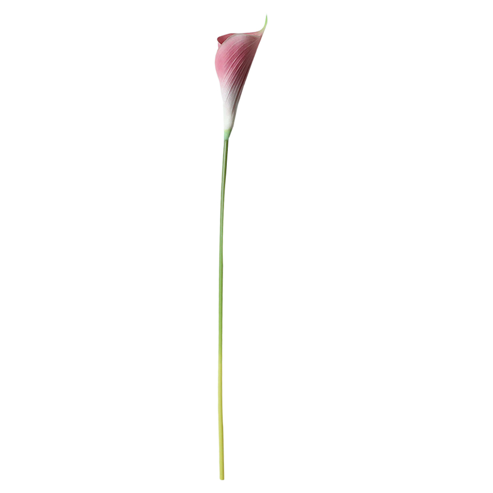 MW01511 Hot Sale Artificial Flower big PU Calla Lily For Flower Wall Backdrop