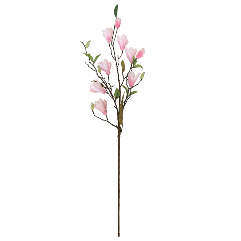 DY1-1868 Preserved Luxury Artificial Silk Flowers Orchid Magnolia Spray Home Party Wedding Decor