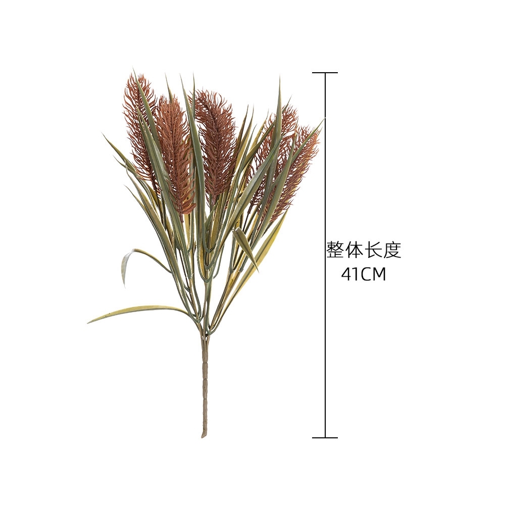 MW85006 Home Decoration Faking Rabbit Tail Grass Bouquet Eternal White Bunny Tail Flowers Artificial Bunny Tails