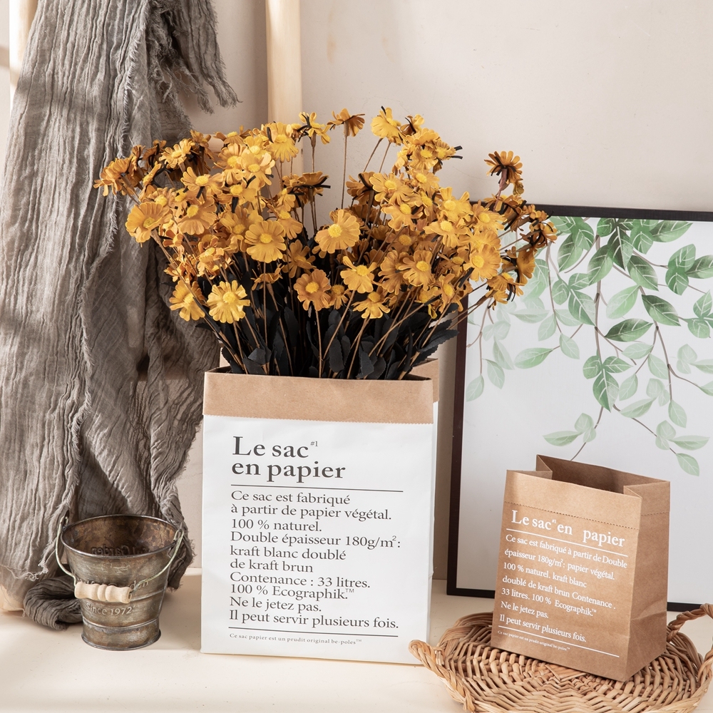 MW09908 15 Branches Faux PE Artificial Flower Small Daisy New Design INS Style Foam Wild Chrysanthemum for Decor