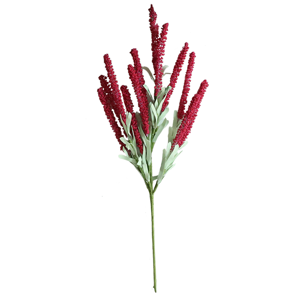 MW09903 High Quality Artificial Flower PE Lavender Single Spray For Silk Flowers