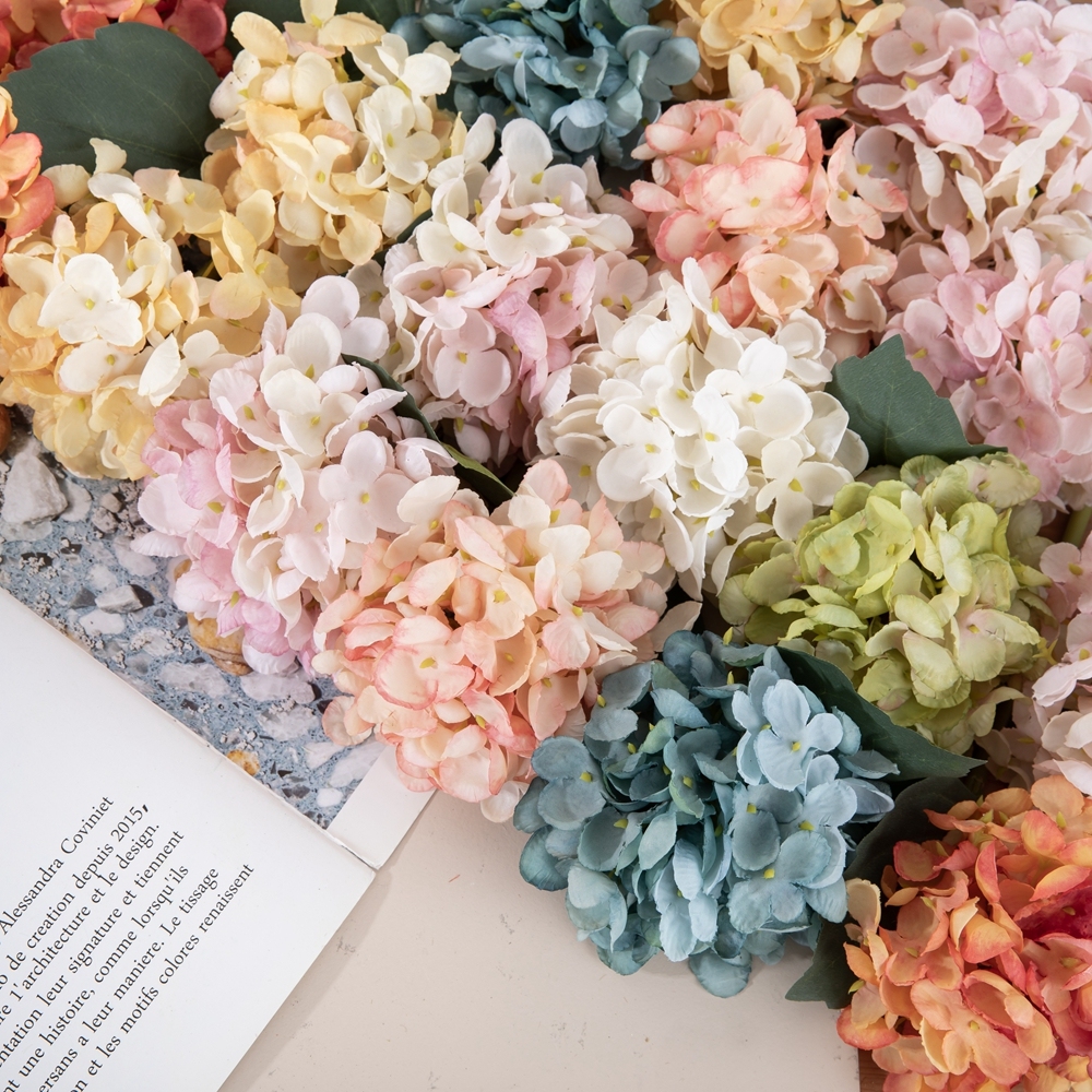 MW52664 Artificial Flower Hydrangea Popular Wedding Decoration Party Decoration