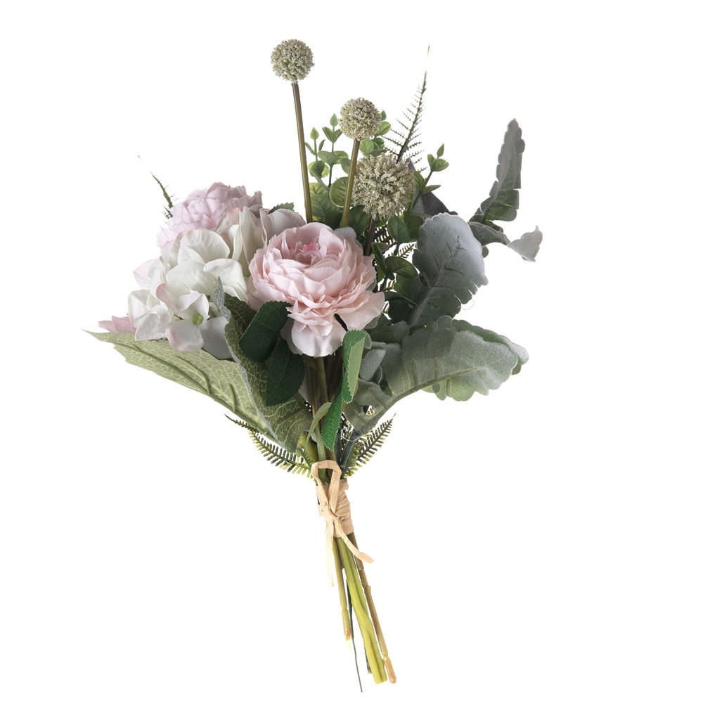 CF01073 Artificial Rose Hydrangea Bouquet New Design Valentine's Day gift Garden Wedding Decoration