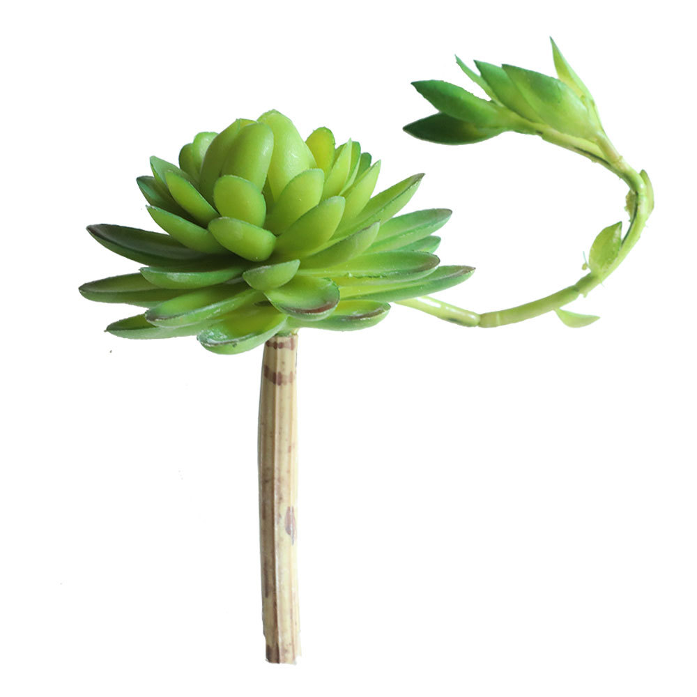 MW17693 Factory Direct Sale Artificial Plastic Succulent Plants Water Lily/Lotos/Candock Succulent Branch For Mother's Day gift