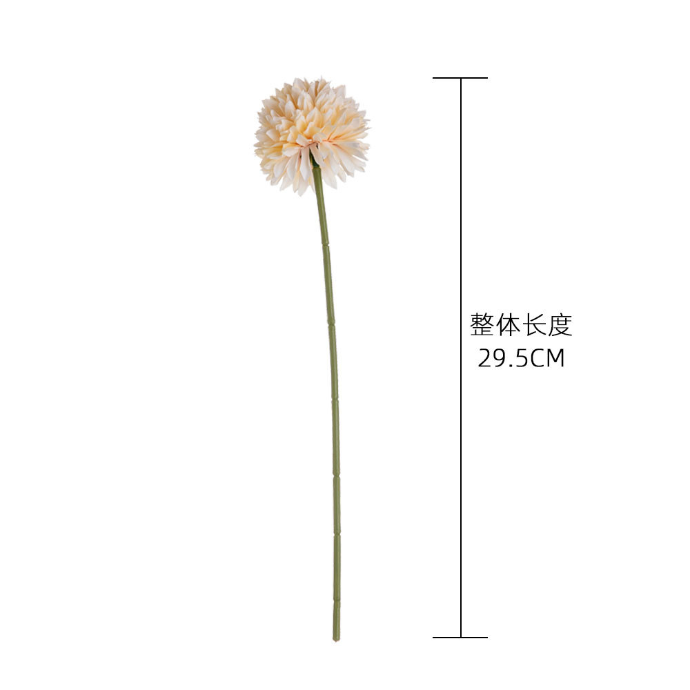 DY1-4044-1 Hot Selling Artificial Champagne Single Dandelion Wholesale Wedding Supplies For Silk Flowers