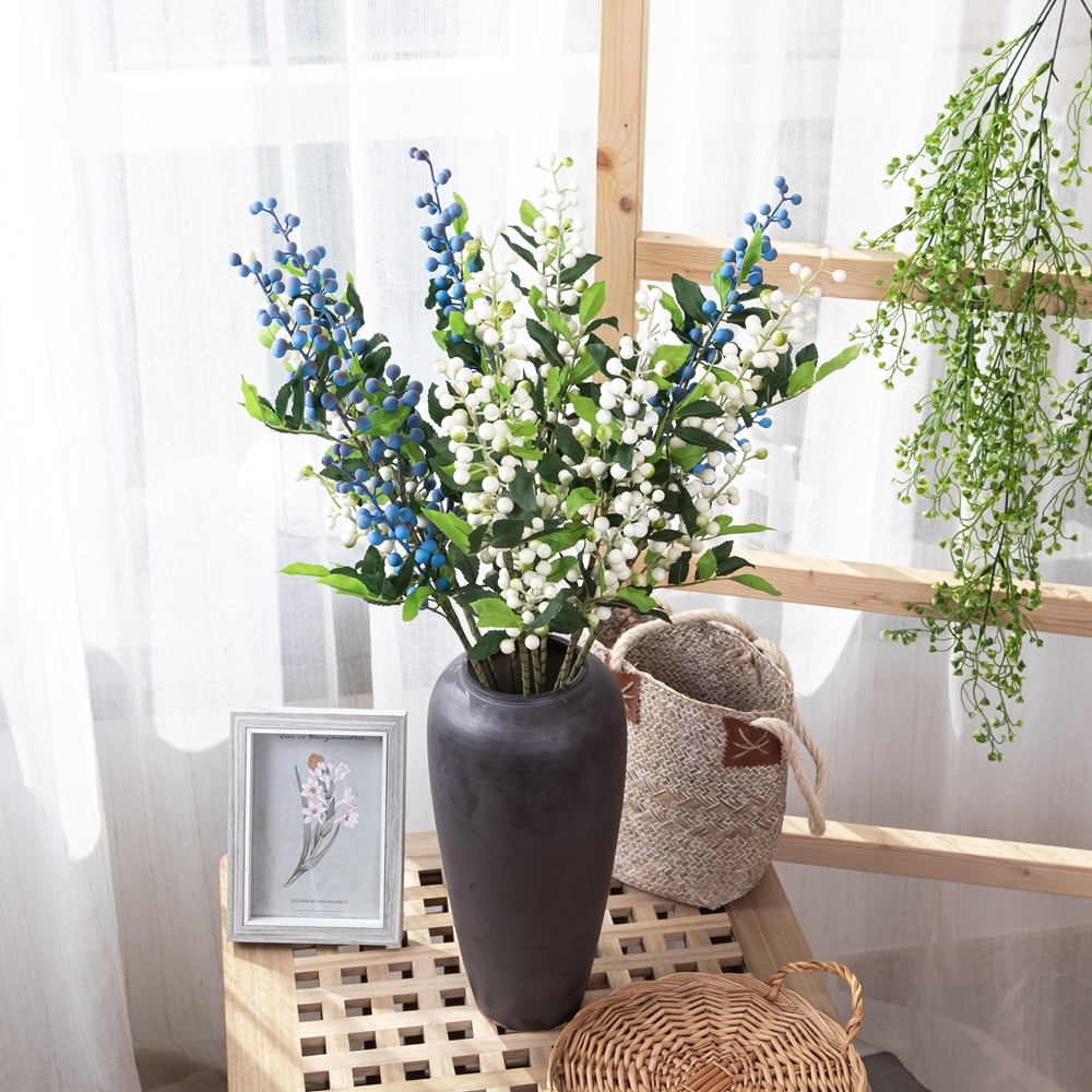 MW30000 Hot Selling Artificial Flower Berry Branch Made by Foam For Wedding Decoration