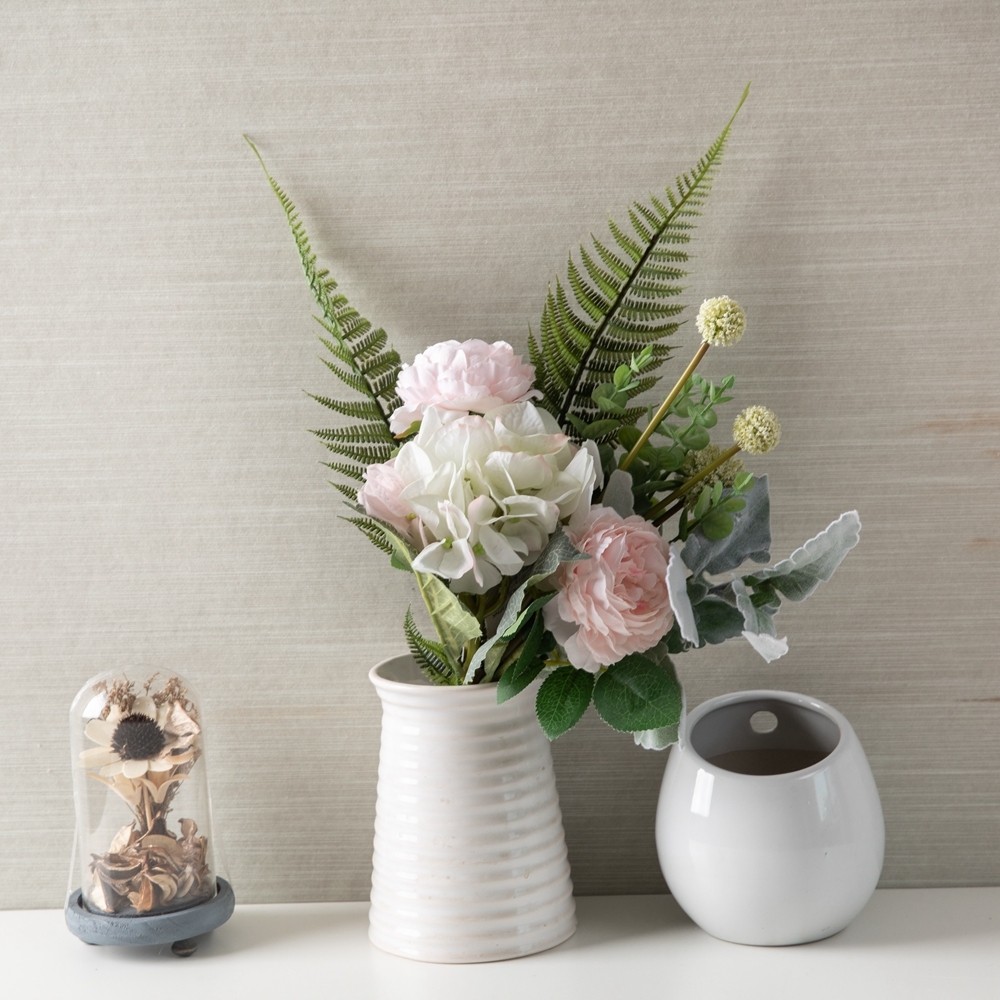 CF01073 Artificial Rose Hydrangea Bouquet New Design Valentine's Day gift Garden Wedding Decoration