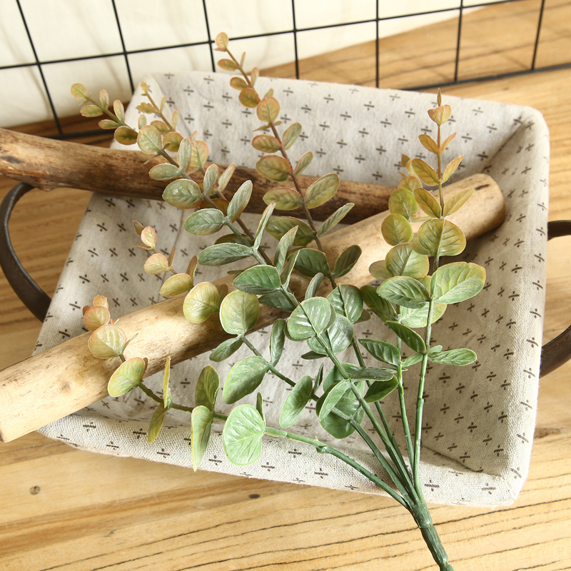 MW20206 quality wholesaler artificial flowers Eucalyptus Leaves decoration real touch Plants ornaments for home decor