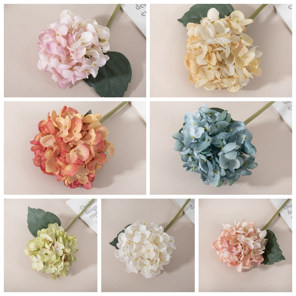 MW52664 Artificial Flower Hydrangea Popular Wedding Decoration Party Decoration