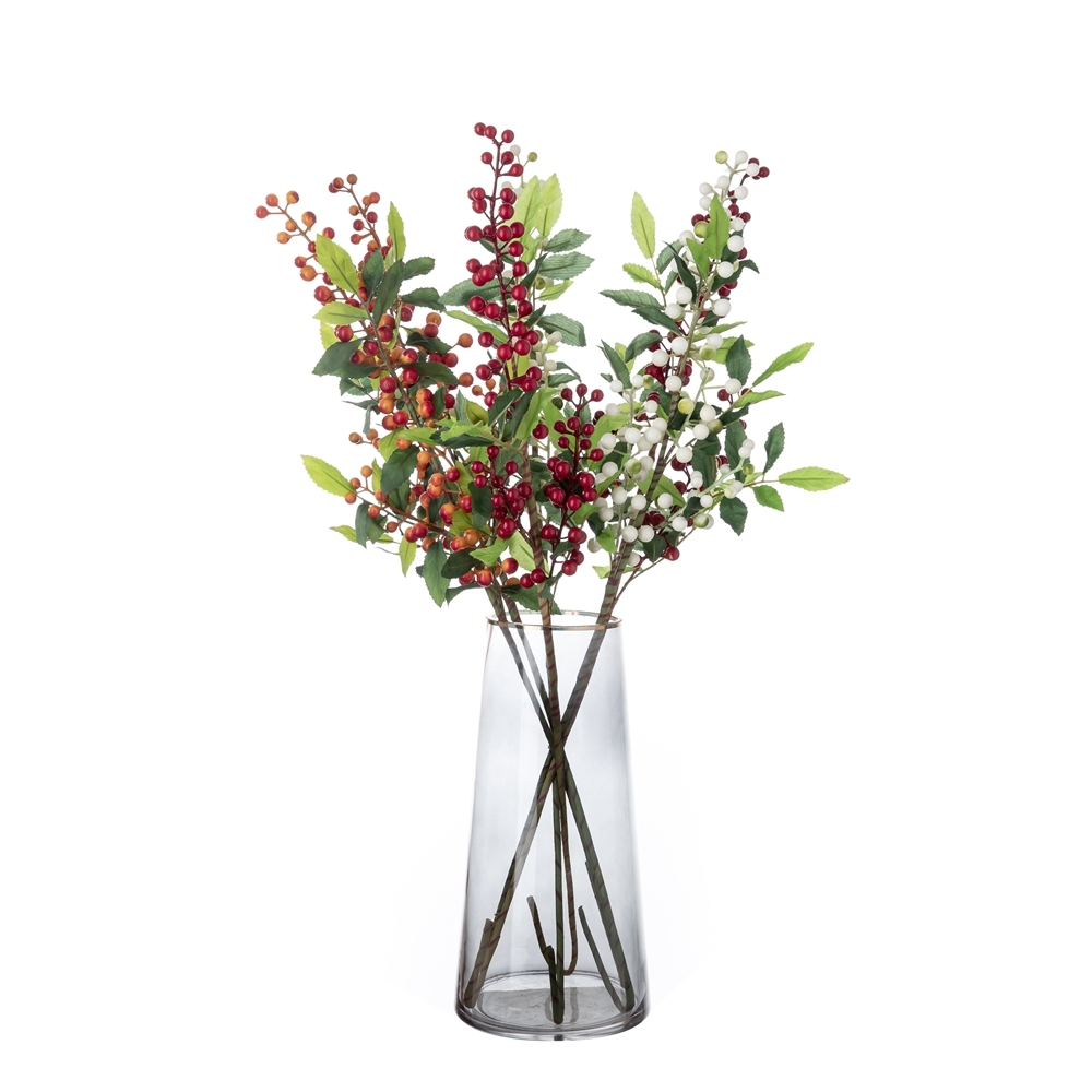 MW30000 Hot Selling Artificial Flower Berry Branch Made by Foam For Wedding Decoration
