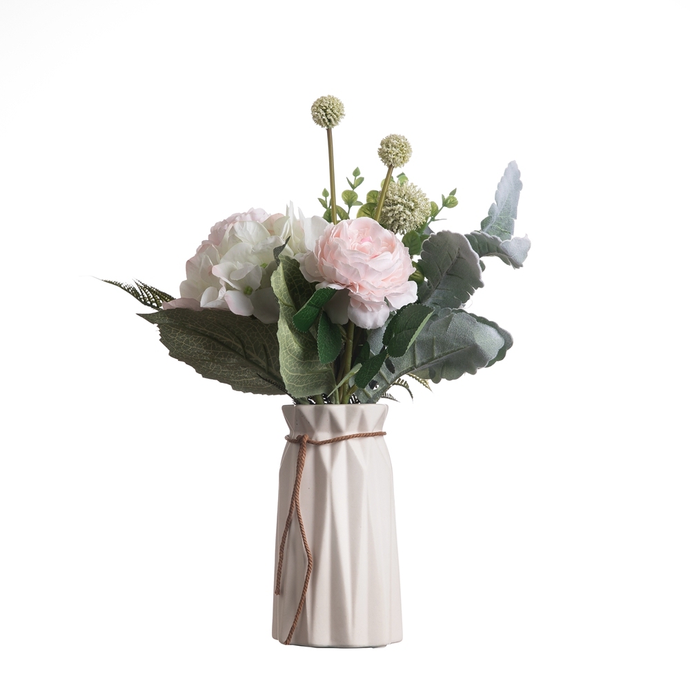 CF01073 Artificial Rose Hydrangea Bouquet New Design Valentine's Day gift Garden Wedding Decoration