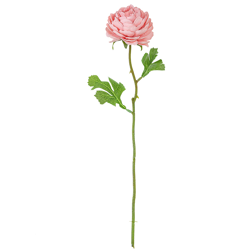 MW66775 Factory Direct Sale Artificial Silk artificial Ranunculus Stems christmas flower for Flower Wall Backdrop