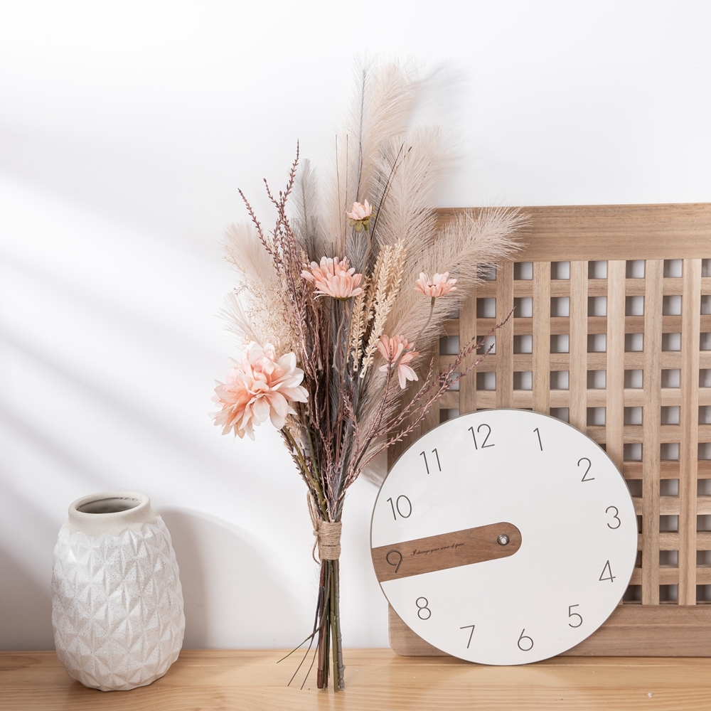 CF01164 Artificial Dahlia Wild Chrysanthemum Bouquet New Design Decorative Flowers and Plants