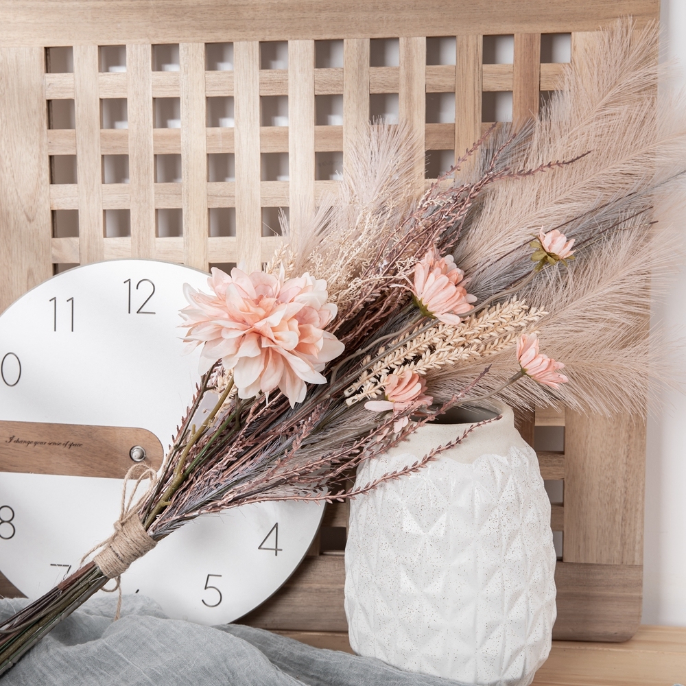 CF01164 Artificial Dahlia Wild Chrysanthemum Bouquet New Design Decorative Flowers and Plants