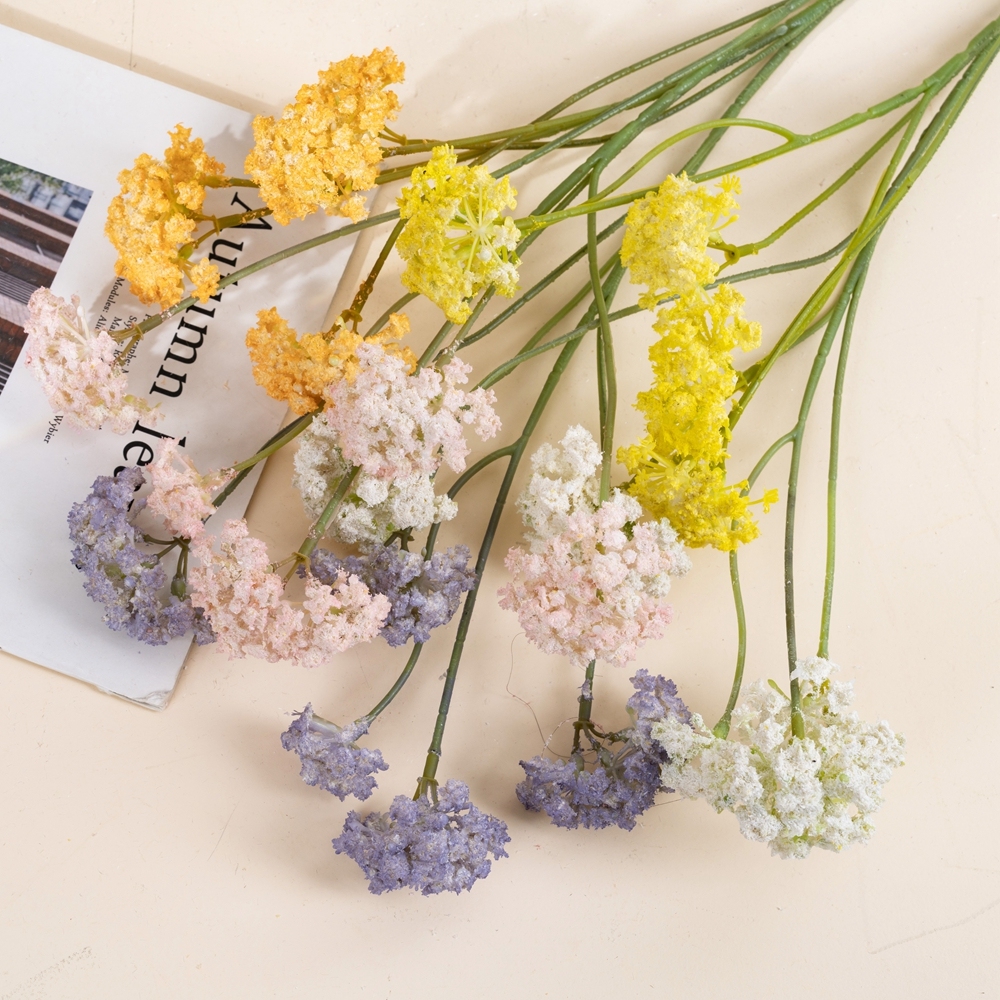 MW66007 Artificial Myosotis Flowers Gypsophila Foam baby's breath for Home Garden Party Wedding Decoration
