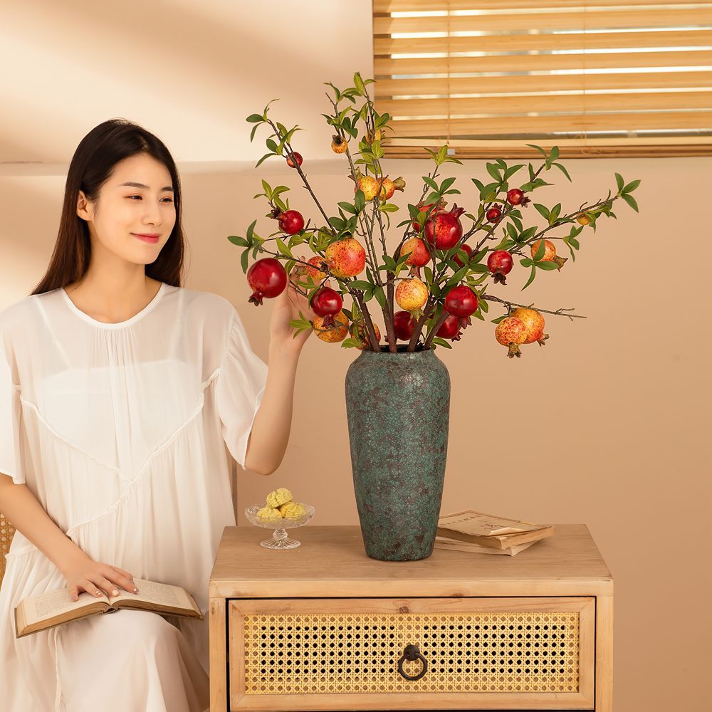 MW10889 Factory direct sales of new simulation pomegranate suitable for model room home hotel office wedding deco Table Deco