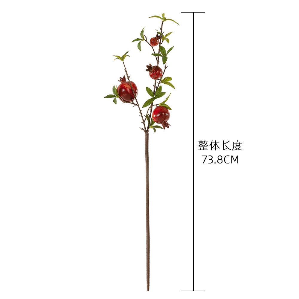 MW10889 Factory direct sales of new simulation pomegranate suitable for model room home hotel office wedding deco Table Deco
