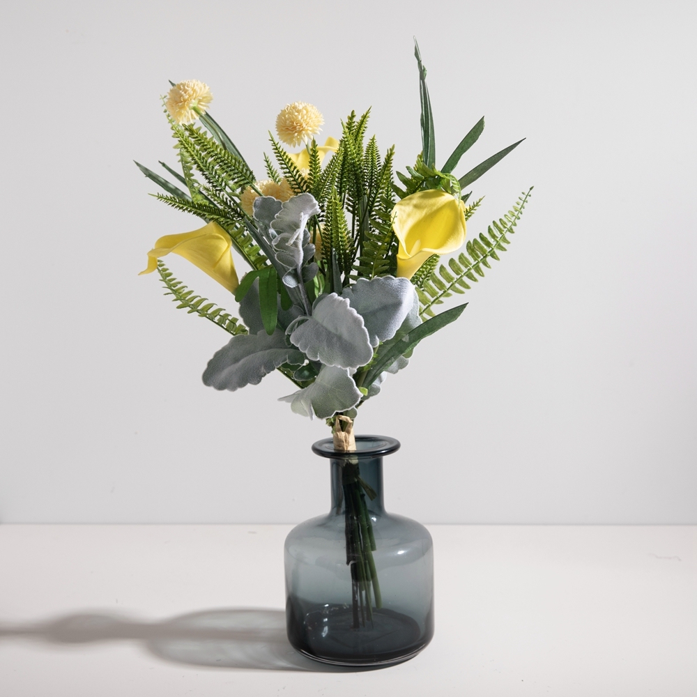 CF01145 Artificial Calla Lily Dandelion Bouquet New Design Decorative Flowers and Plants
