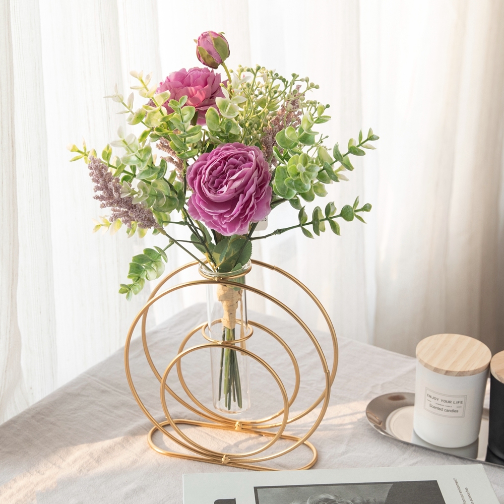 CF01116 Artificial Peony Bouquet New Design Bridal Bouquet Garden Wedding Decoration