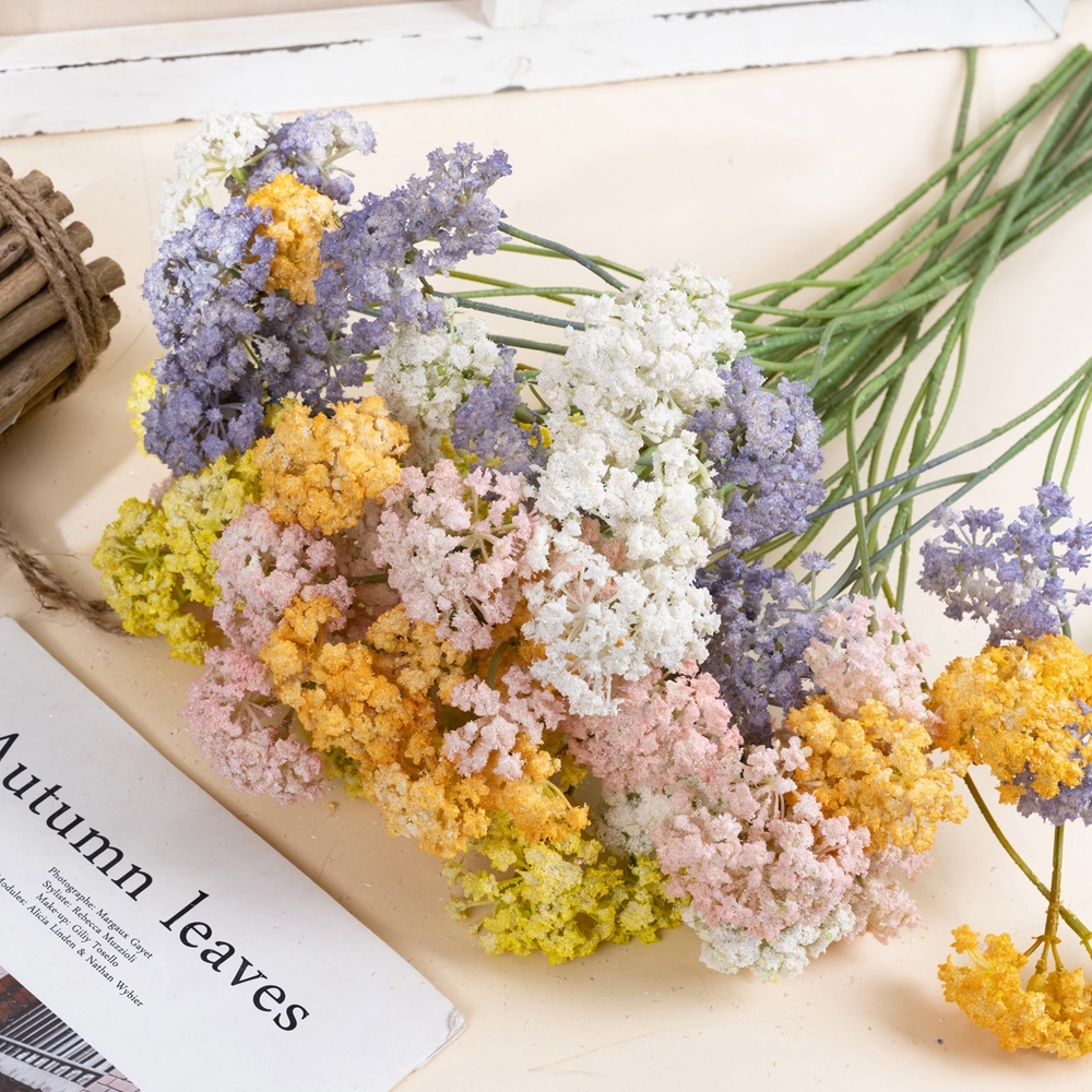 MW66007 Artificial Myosotis Flowers Gypsophila Foam baby's breath for Home Garden Party Wedding Decoration