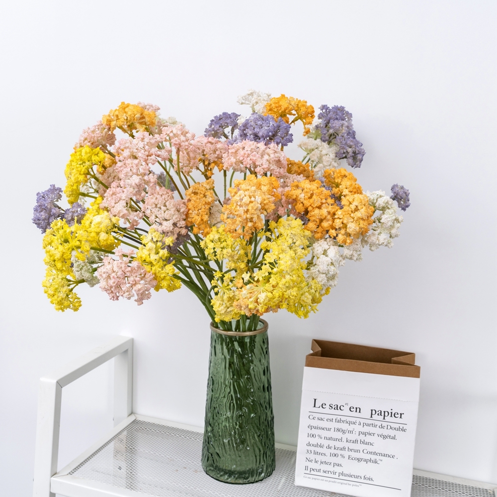 MW66007 Artificial Myosotis Flowers Gypsophila Foam baby's breath for Home Garden Party Wedding Decoration