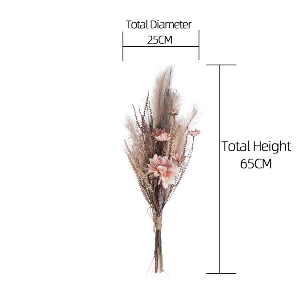 CF01164 Artificial Dahlia Wild Chrysanthemum Bouquet New Design Decorative Flowers and Plants