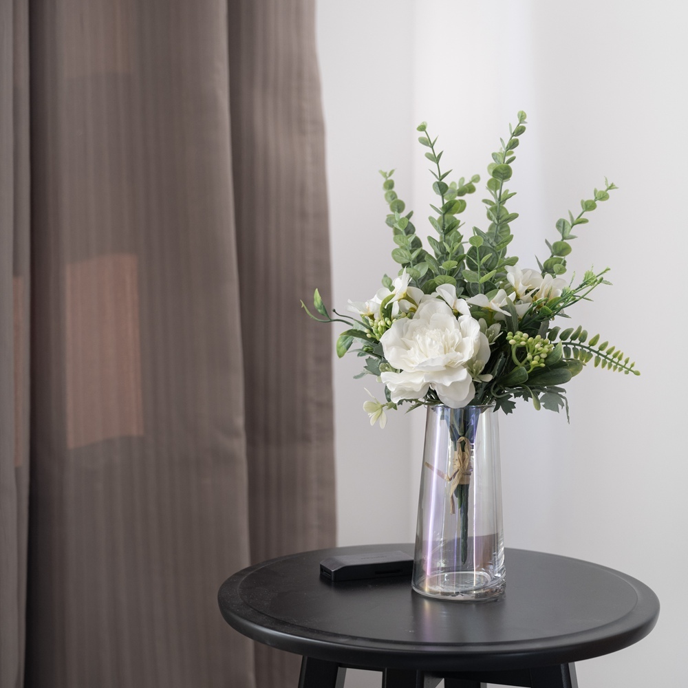 CF01038 Artificial Flower Bouquet Tea Rose Chrysanthemum New Design Wedding Supplies