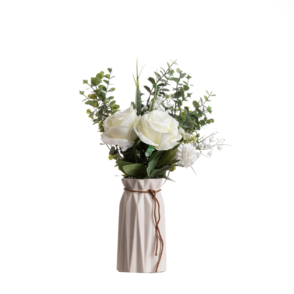 CF01139 Artificial Rose Hydrangea Daisy Bouquet New Design Garden Wedding Decoration
