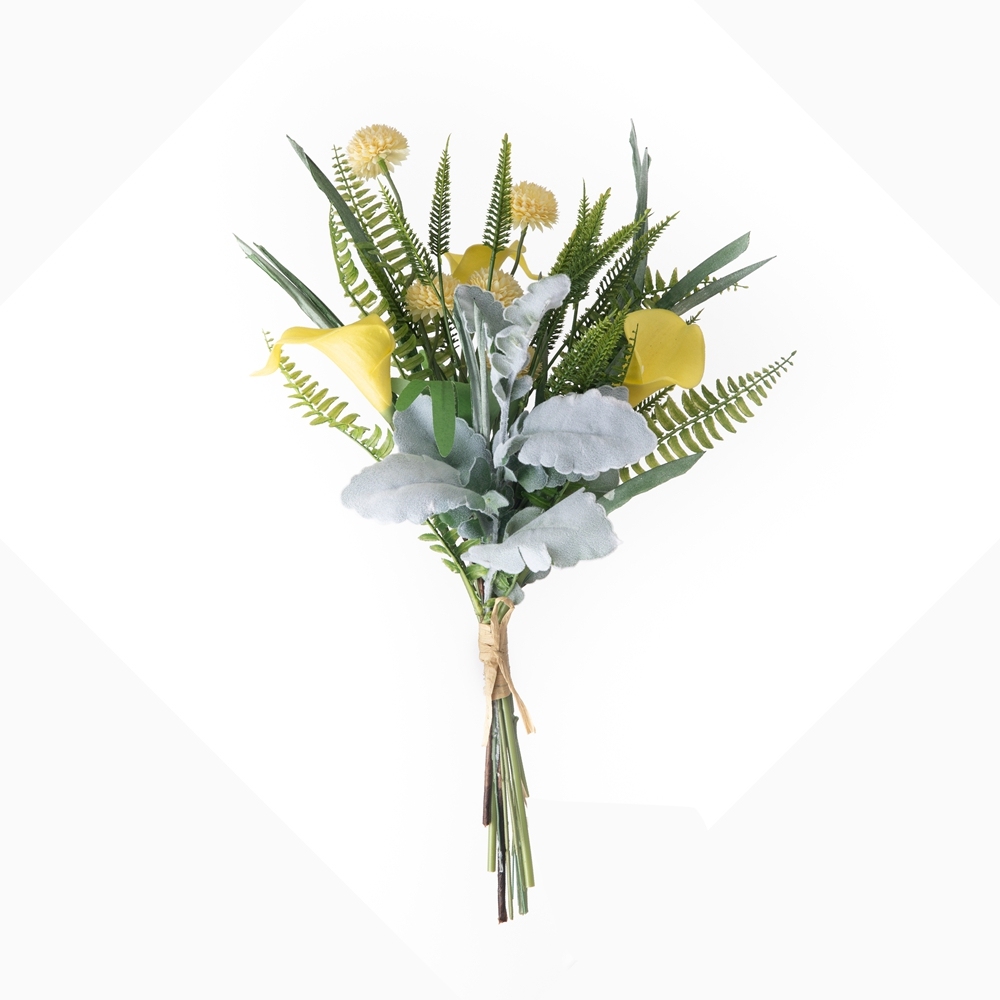 CF01145 Artificial Calla Lily Dandelion Bouquet New Design Decorative Flowers and Plants