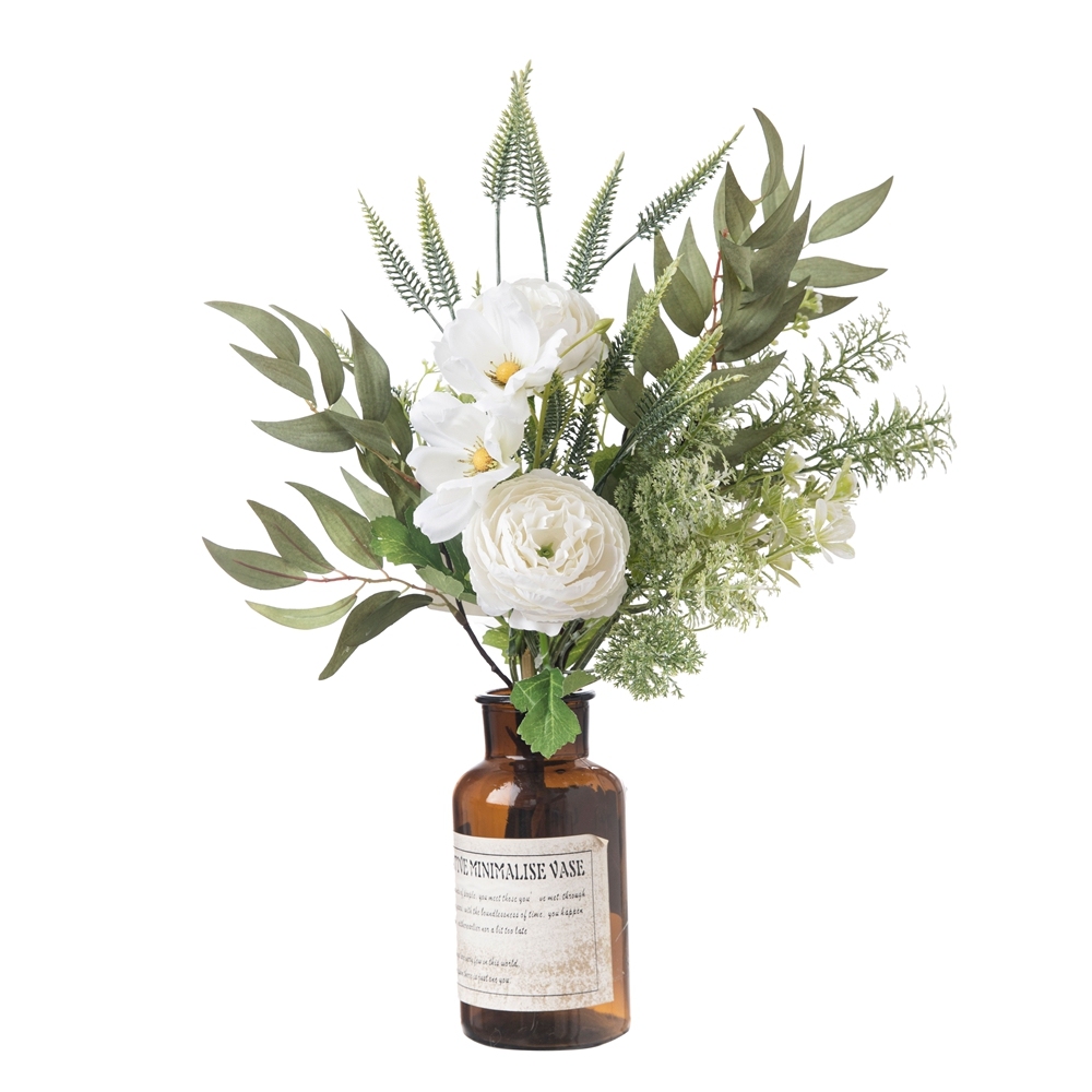 CF01143 Artificial Lotus Cosmos Bouquet New Design Decorative Flowers and Plants