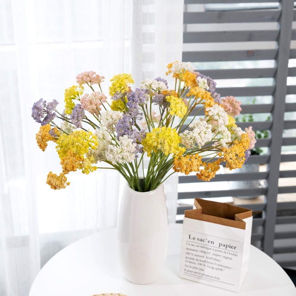 MW66007 Artificial Myosotis Flowers Gypsophila Foam baby's breath for Home Garden Party Wedding Decoration