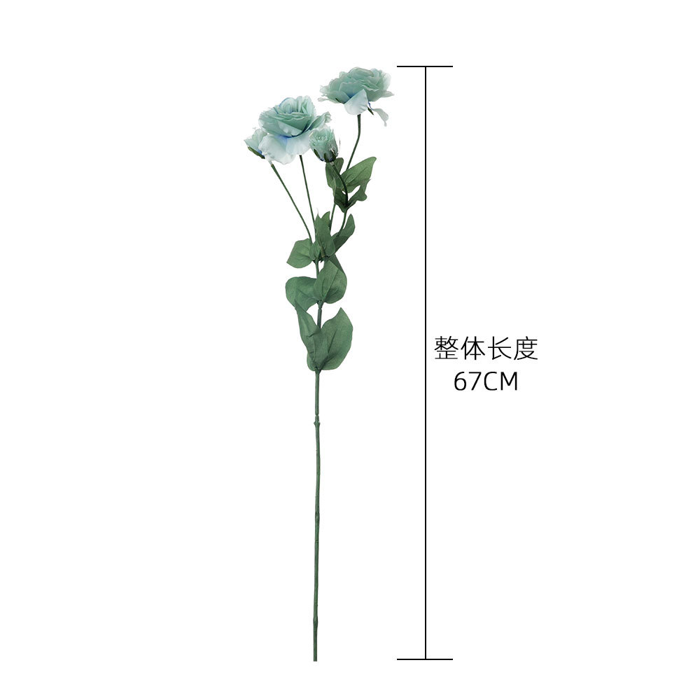 DY-397 Hot Selling Artificial Flowers Platycodon Grandiflorum Flower Eustoma For Wedding Decoration