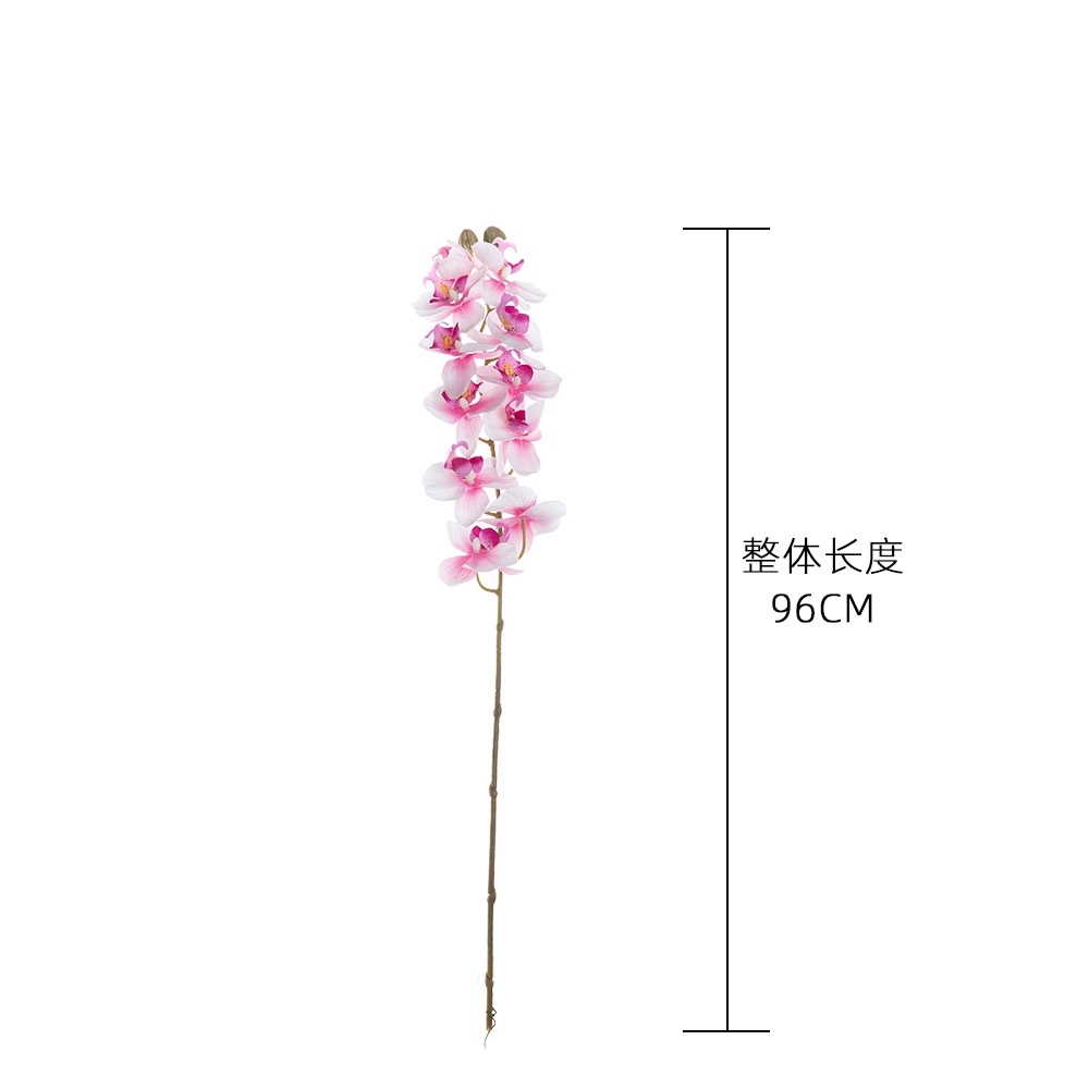 MW18902 Home Supermarket Artificial Flower White Orchid For Christmas Decoration