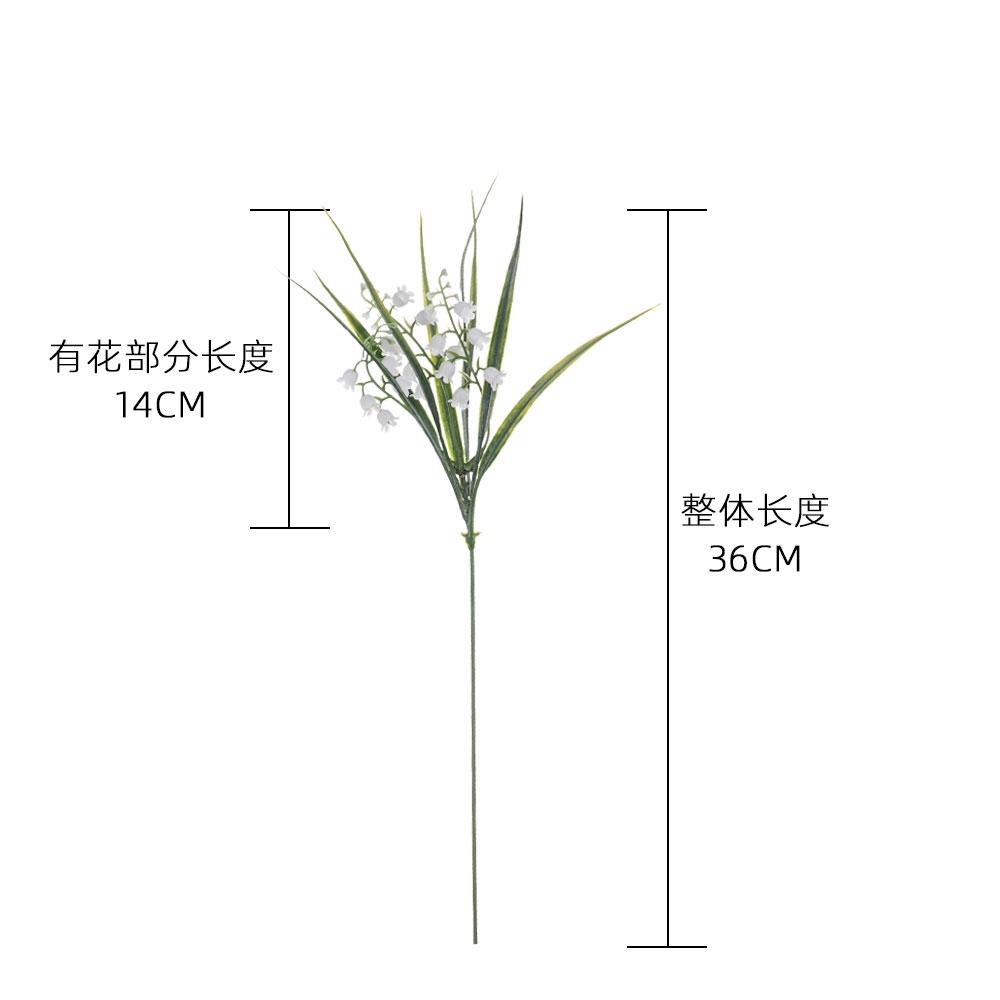 DY1-3648 High Quality Artificial Flower Plant Artificial canterbury bell pick plastics Material For Valentine's Day gift