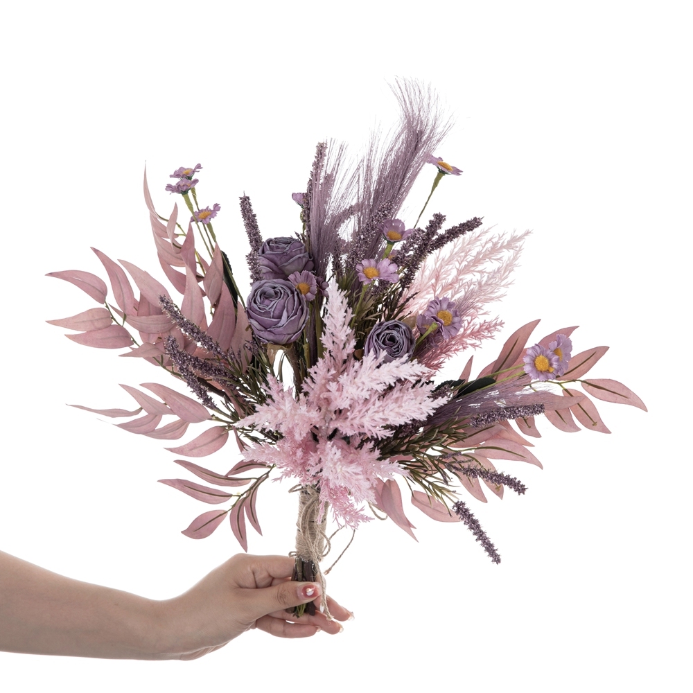 CF01170 Artificial Rose Daisy Bouquet New Design Valentine's Day gift Bridal Bouquet