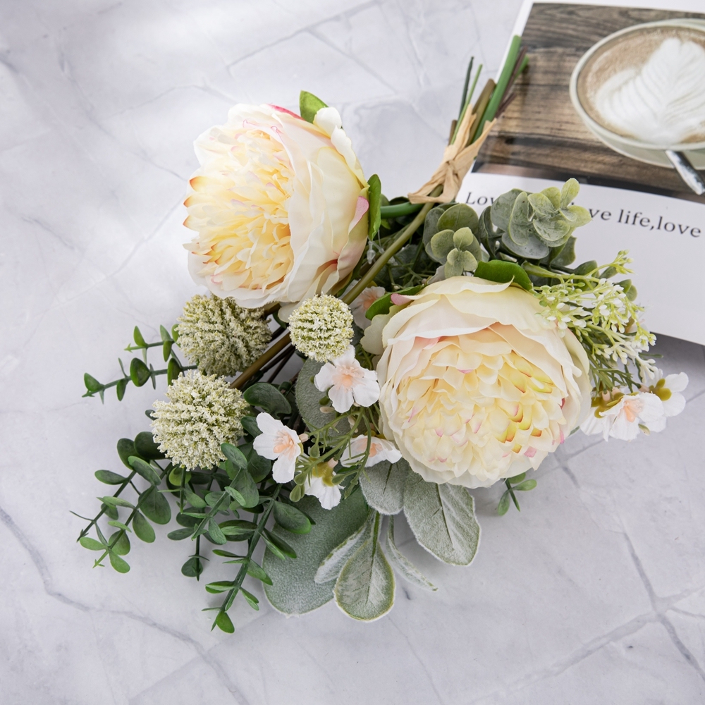 CF01177 Artificial Peony Bouquet New Design Valentine's Day gift Bridal Bouquet Party Decoration