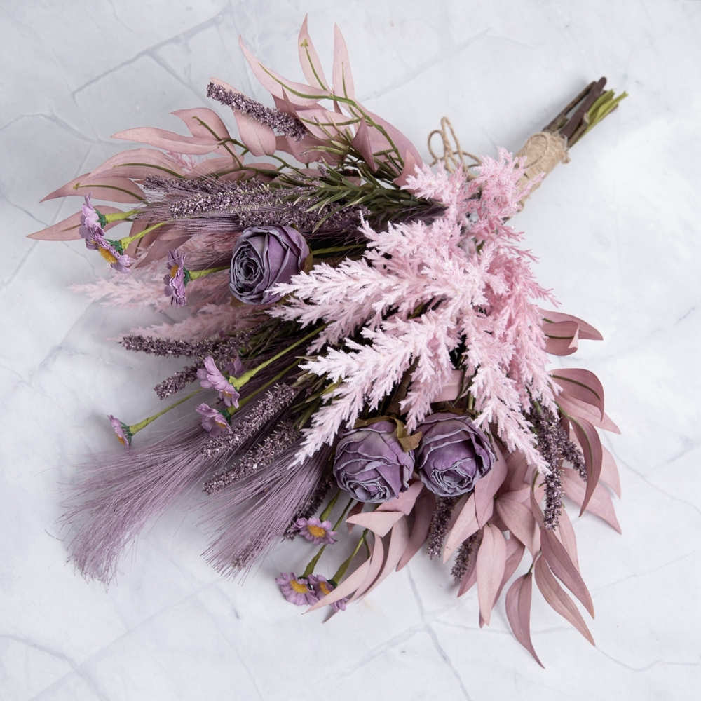 CF01170 Artificial Rose Daisy Bouquet New Design Valentine's Day gift Bridal Bouquet